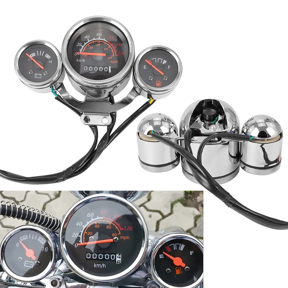 Niu electric scooter dashboard modification; Zuma Turtle King motorcycle dashboard assembly with odometer; Turtle King accessories.