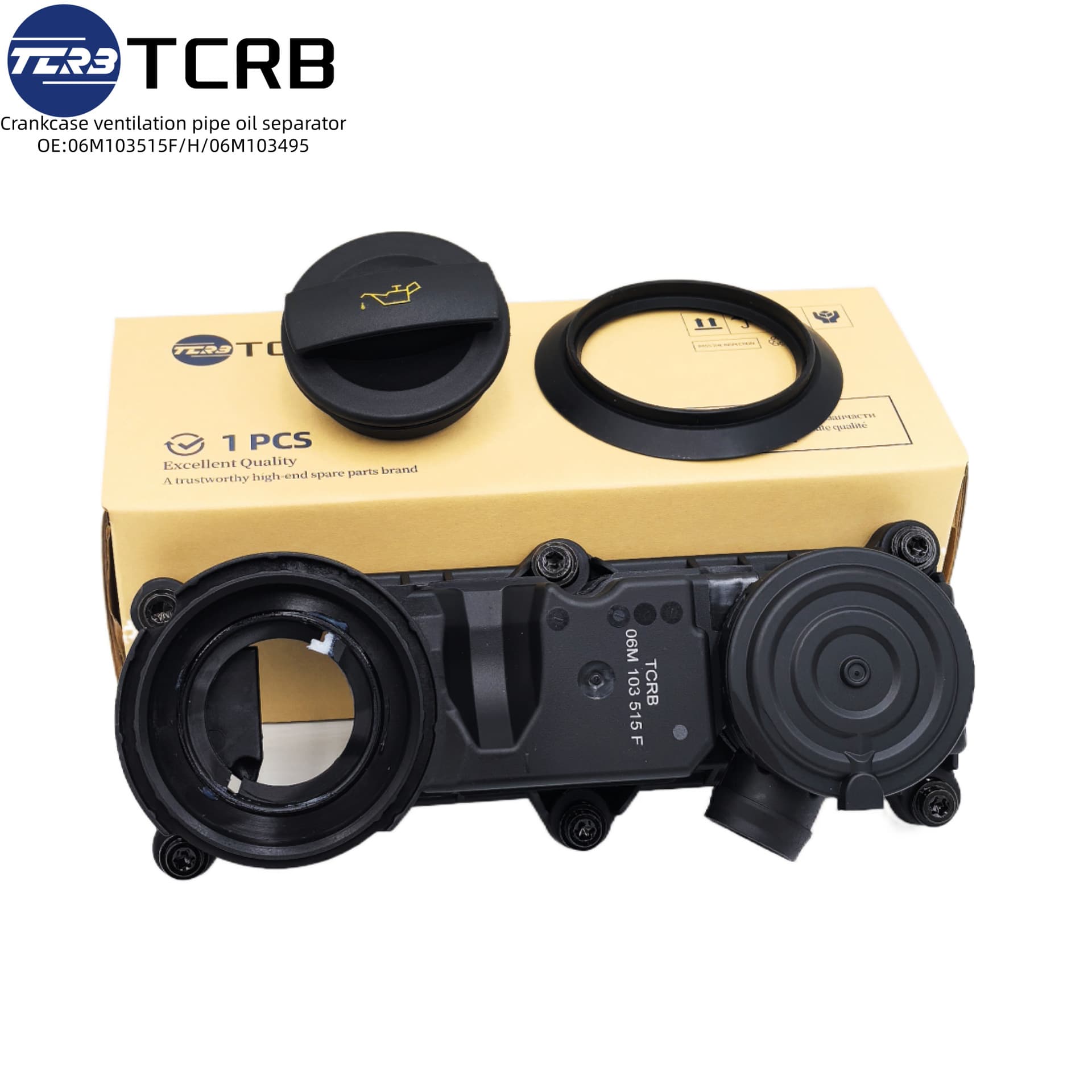 Suitable for 3.0T Diesel Engine Oil-Water Separator 06M103515H 06M103515F