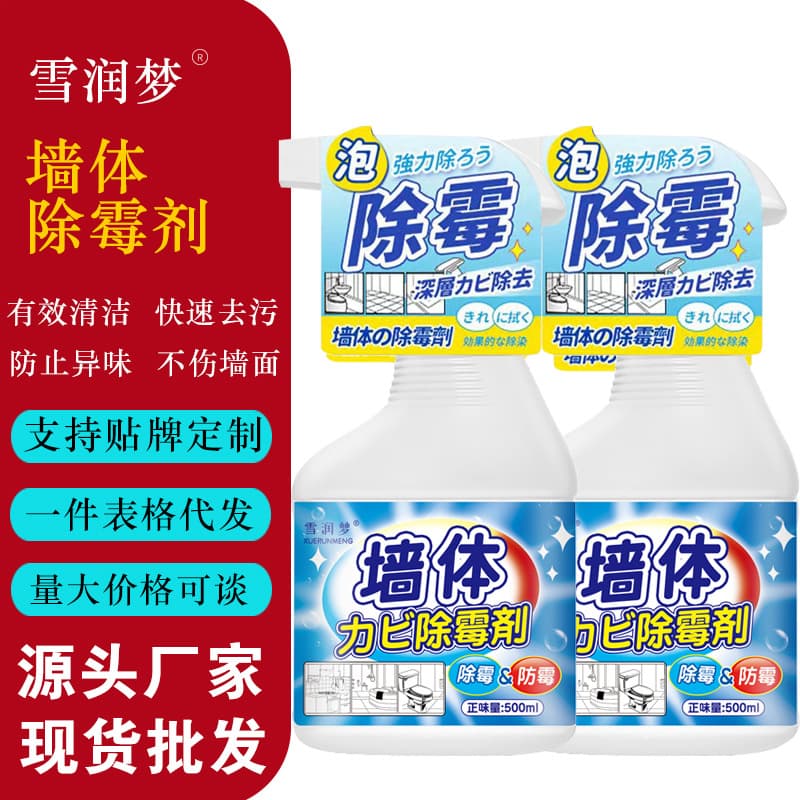 Wall Mold Remover Spray for Household Mildew Stain Cleaner, Factory Direct
