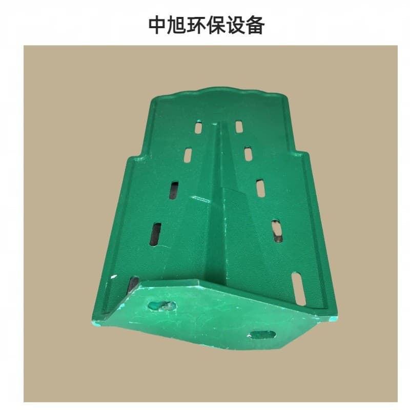 Highway anti-glare panel middle light blocking FRP leaf reverse S-type green glare screen spot