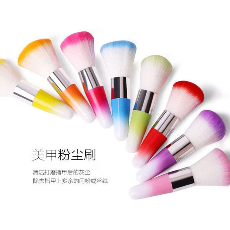 Nail Salon Dust Cleaning Brush, Large Head Soft Bristle Nail Brush, Makeup Blush Brush, Nail Dust Brush, Nail Tool Brush