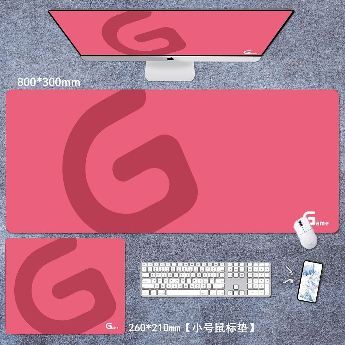 Logitech eSports game dedicated mouse pad mouse fine surface extra large smooth desk pad FPS chicken CSGO game