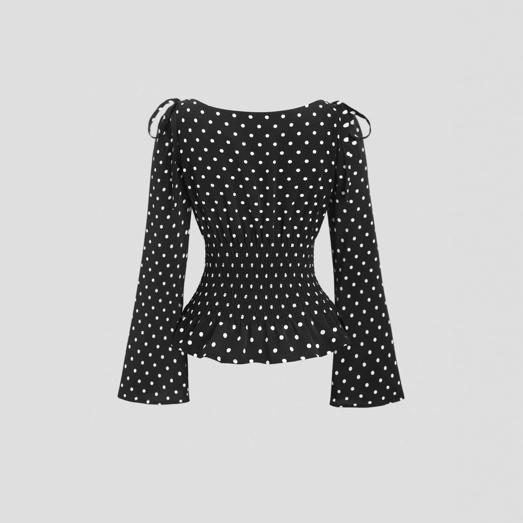 Cross-border European and American new product polka dot niche personality hot girl one-line collar slimming design women's vest