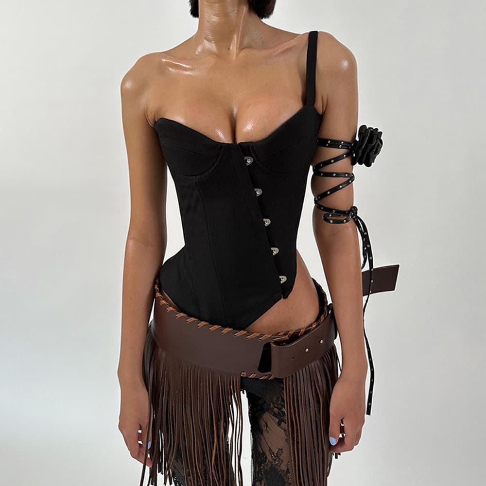 Cross-Border European and American Fashion New Arrivals: Solid Color Casual Crop Top, Sleeveless Camisole, Backless Halter Top, Strapless Tank Top
