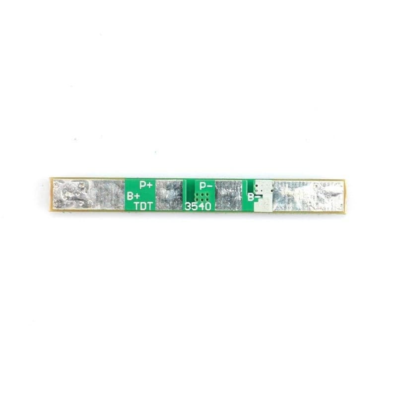 Wholesale Single Cell Dual MSO 3.7V Protection Board with Nickel Strip for Spot Welding, Compatible with 18650 Polymer Lithium Batteries