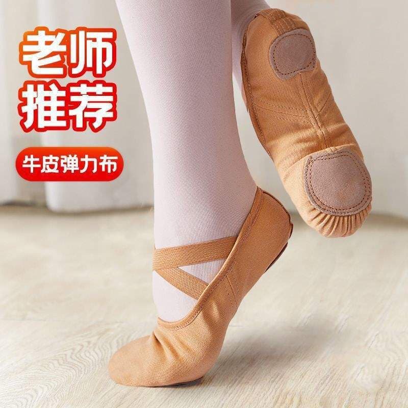 Dance Shoes Elastic Fabric Soft-Sole Practice for Adults and Children Dance Body Training Cat Paw Shoes Girls' Chinese Dance Ballet