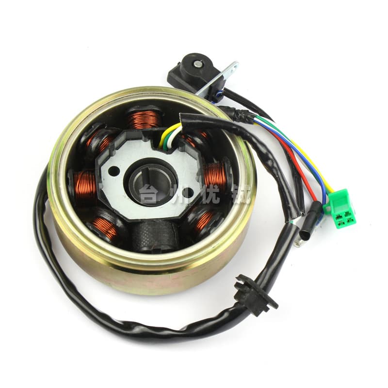GY6 125/150 Coil 8-Pole DC Engine Magneto Stator Generator Coil GY6 Engine Coil