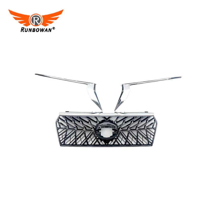 Toyota Prado 03-22 Prado Front Grille TRD Land Cruiser Prado 4700 Black Warrior Front Face