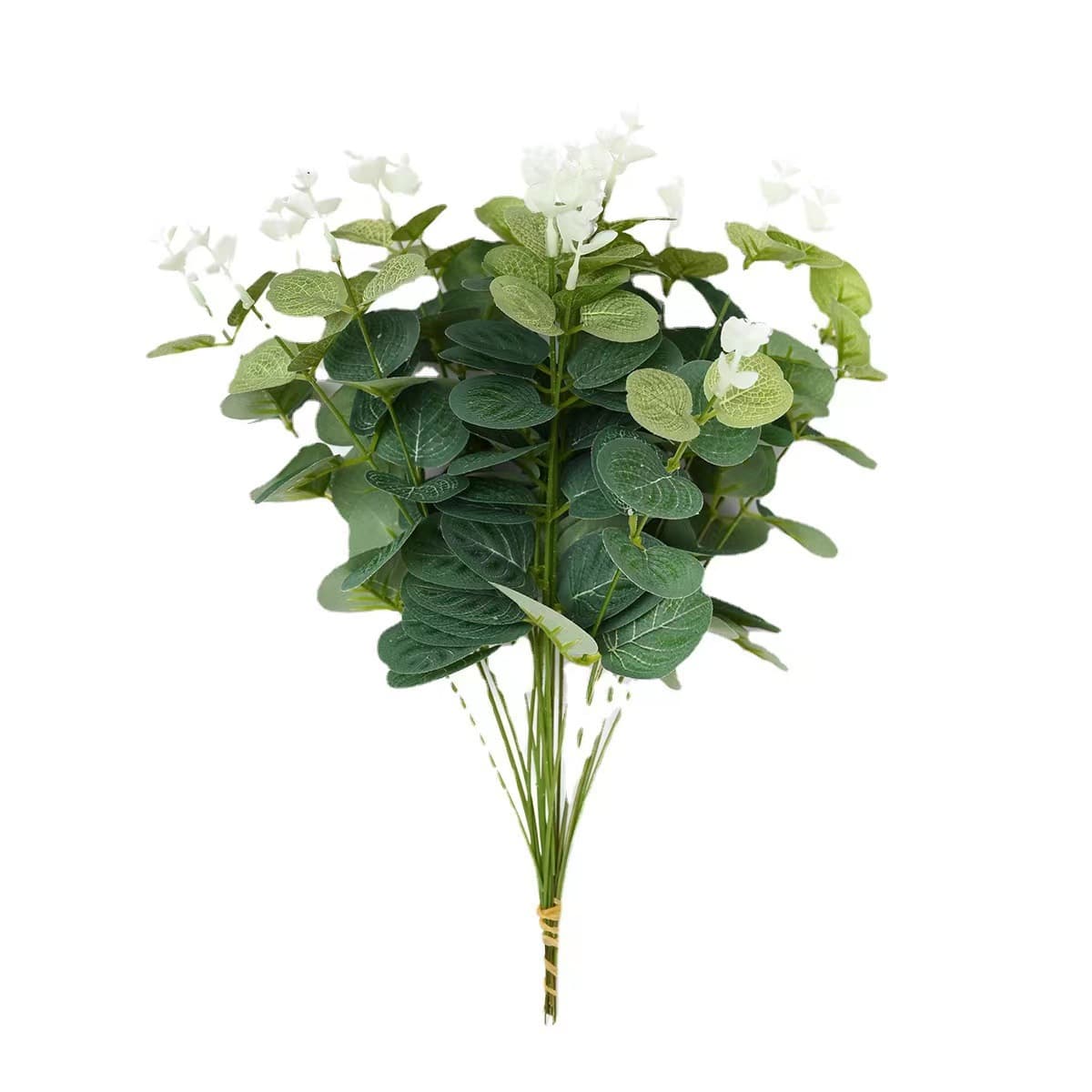 Single artificial money plant leaf, eucalyptus leaf, ins forest-style wedding floral accessories, floral arrangement materials, decorative leaves