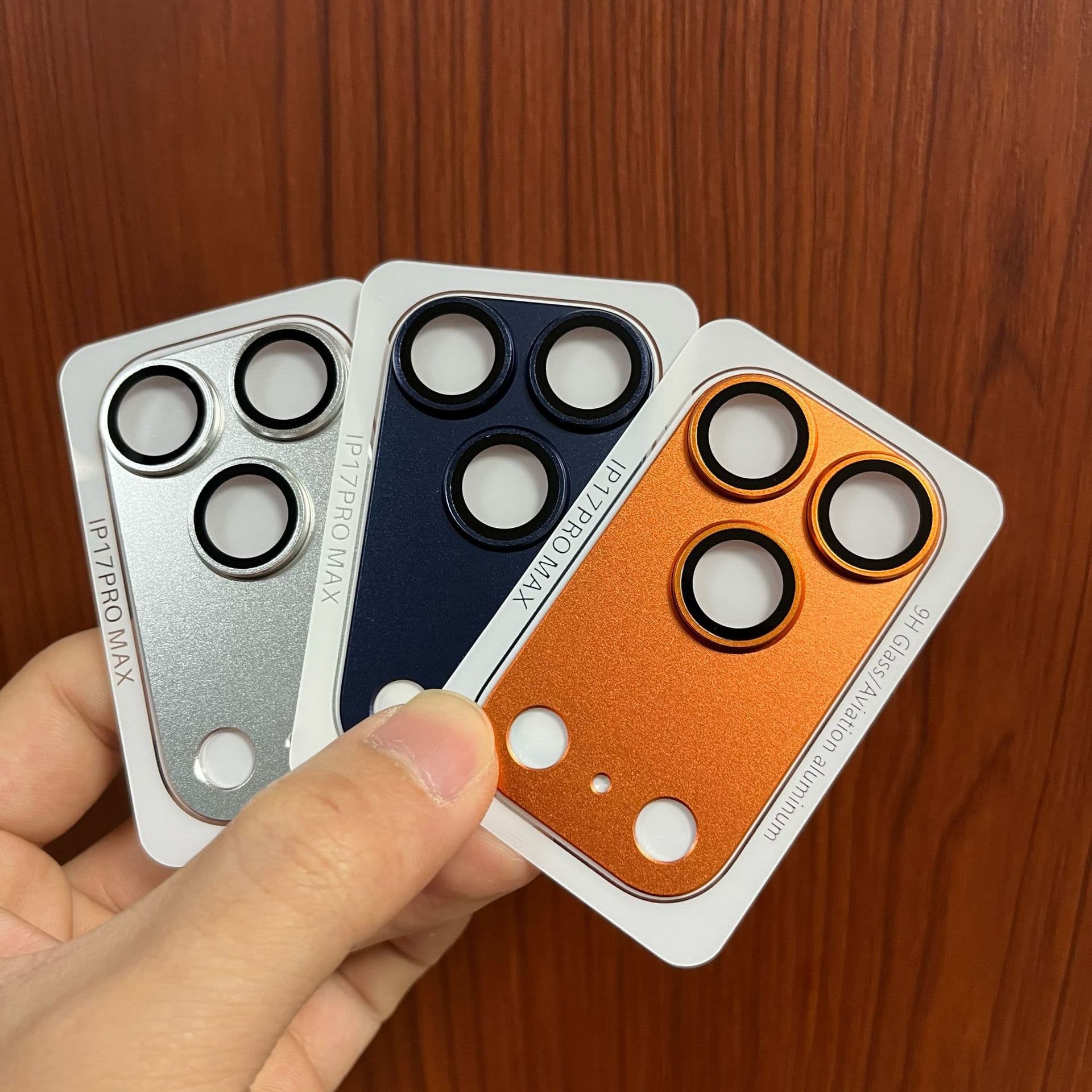 Compatible with iPhone 17 Pro Max Matte Metal Armor Integrated Explosion-Proof Lens Film Full Coverage Apple 17 Protective Film
