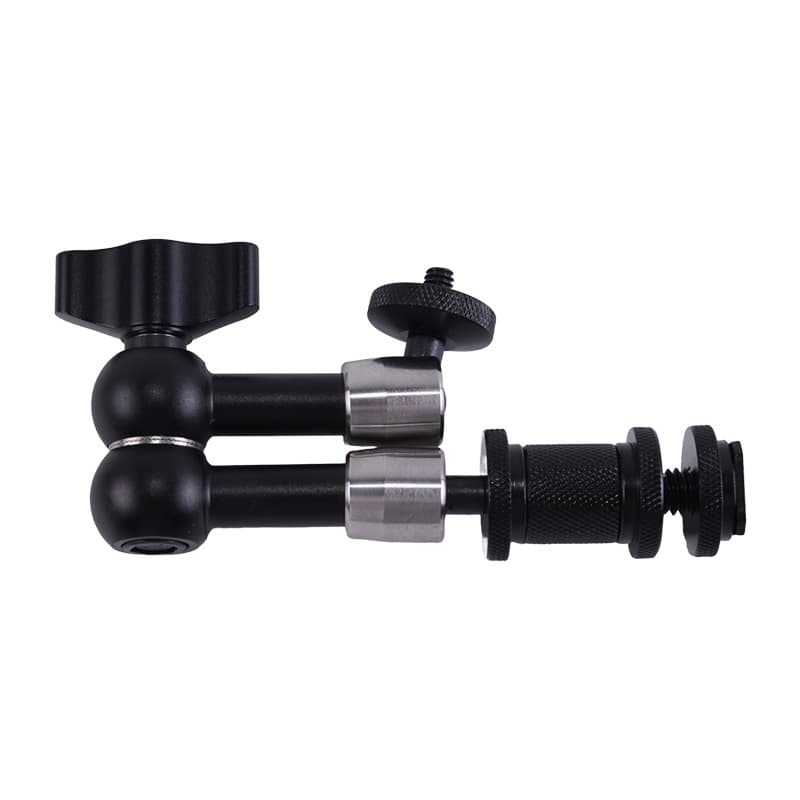 In Stock Hot Shoe Ball Head Monitor Universal Joint Arm Bracket 7-inch Stainless Steel Magic Arm 11-inch Magic Arm