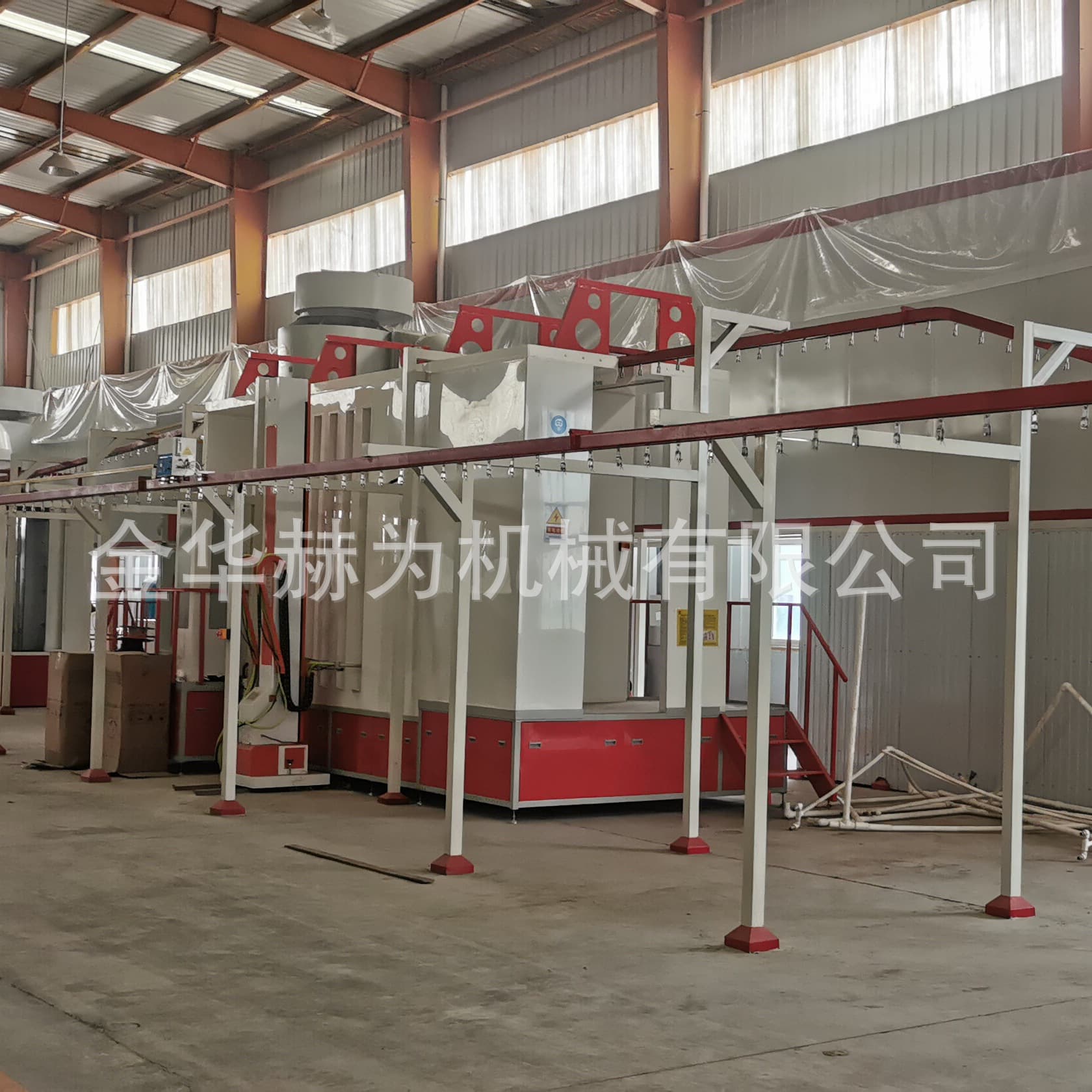 High-Temperature Spray Booth Powder Coating Equipment Complete Electrostatic Powder Coating System Paint Curing Oven Baking Booth