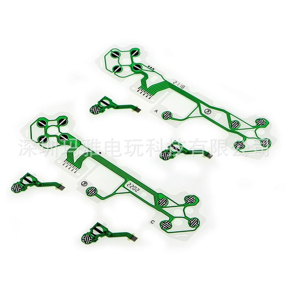 Original PS5 Controller Conductive Film LR D-Pad Button Function Ribbon Cable Accessories PS5 Conductive Film 3-Piece Set