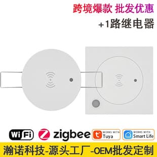 Tuya Smart WiFi Human Presence Sensor + Relay Switch 24G Millimeter Wave Radar Detector Factory