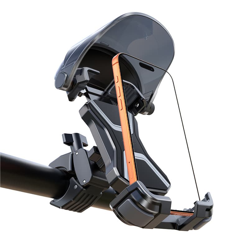 Jiletang sunshade and sun protection riding bracket bicycle handlebar outdoor non-reflective riding bracket shock-absorbing and durable