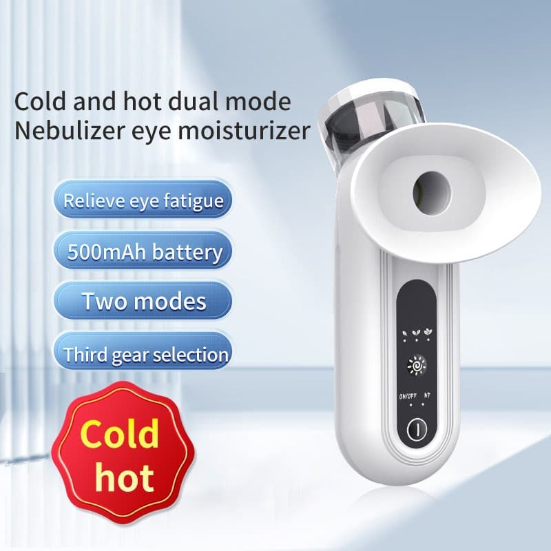 Cross-border New Handheld Eye Moisturizer Eye Atomizer Small Home Hot Compress Multi-functional Eye Care Sprayer