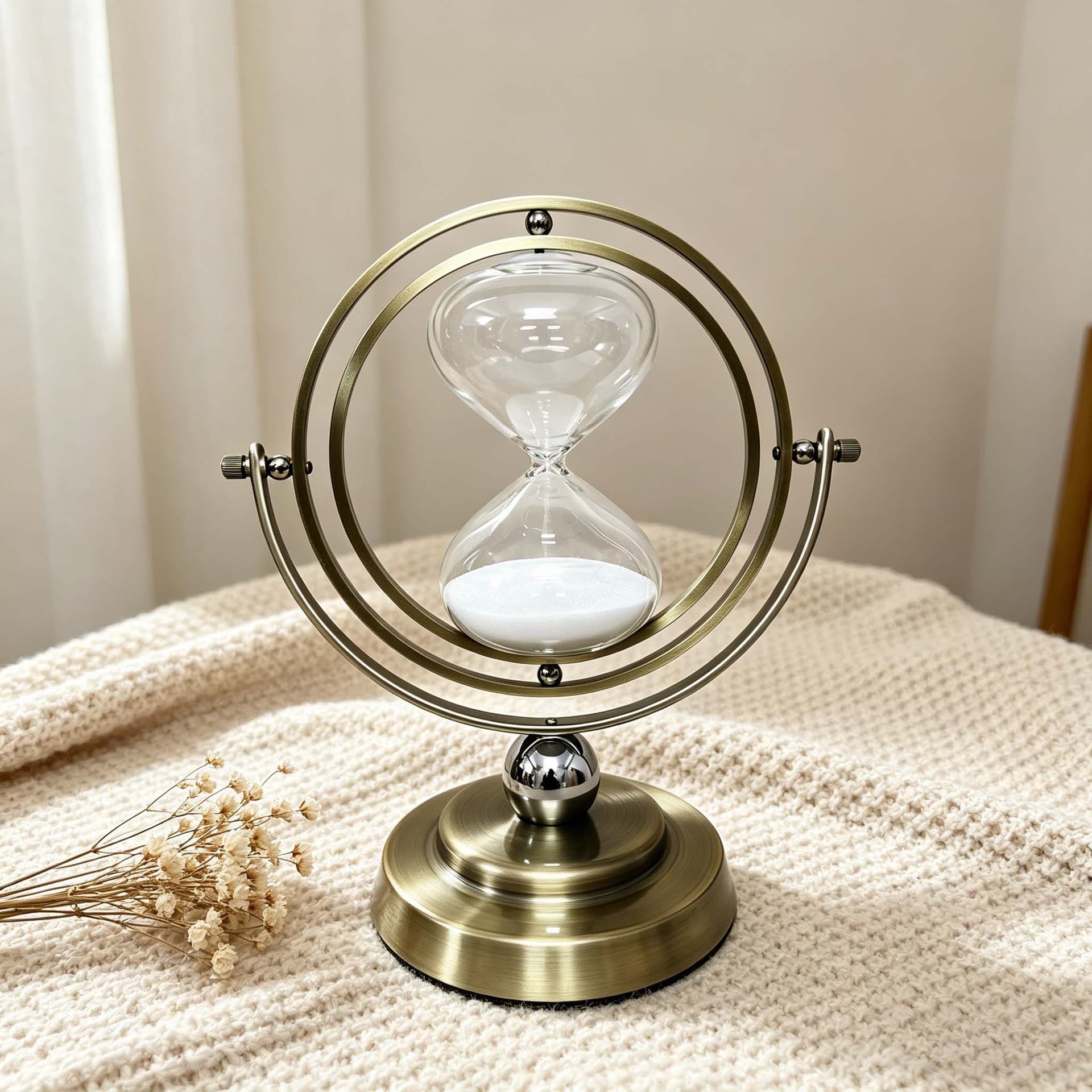 Creative Timer Decor Premium Hourglass 1 Hour Timer Small Gift Stress Relief