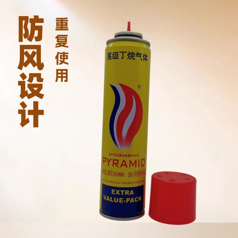 Windproof lighter universal gas inflatable bottle inflatable liquid lighter gas inflatable butane oil inflatable advanced
