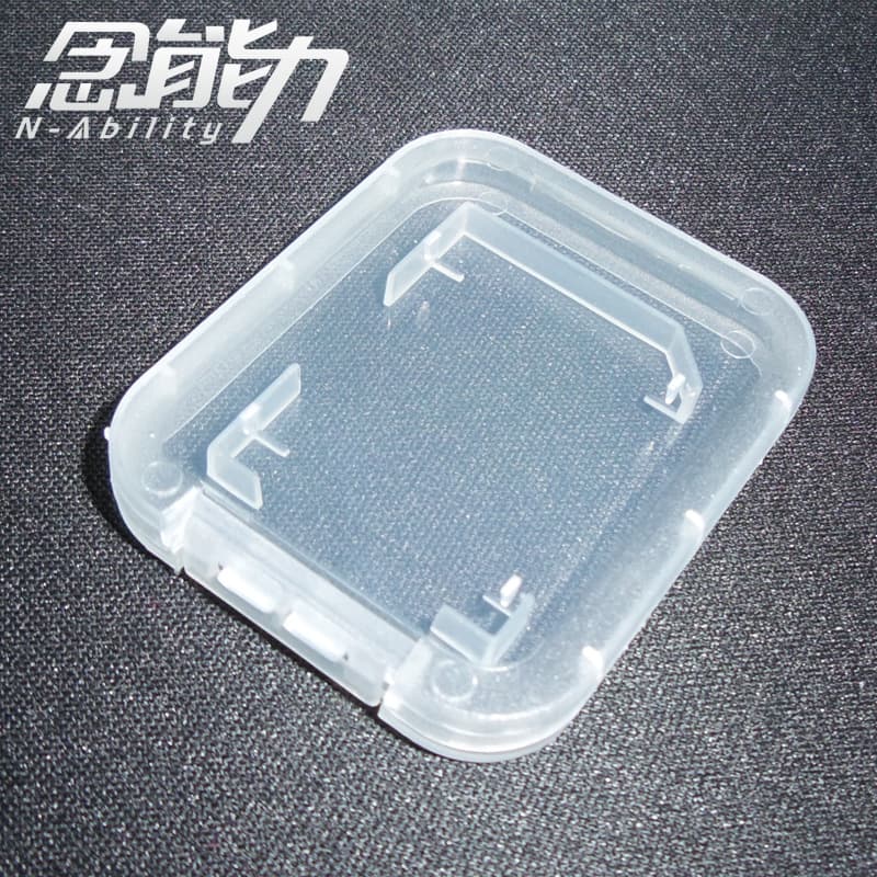 Thickened SD Card Storage Case in White, Bulk Wholesale for Camera Cards