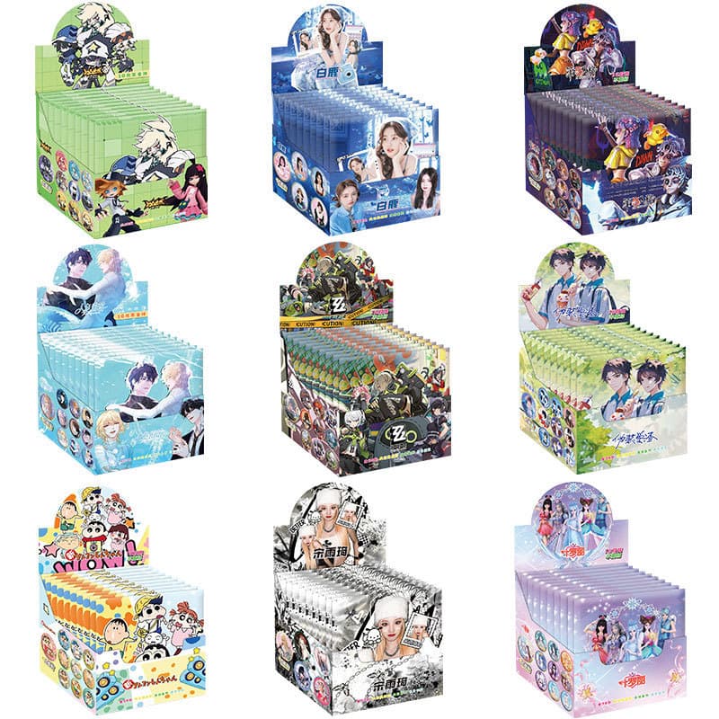 Celebrity Anime 75mm Double Flash Blind Draw Badge Brooch White Deer Original God Ji Yikawa Absolute Zero Blind Box