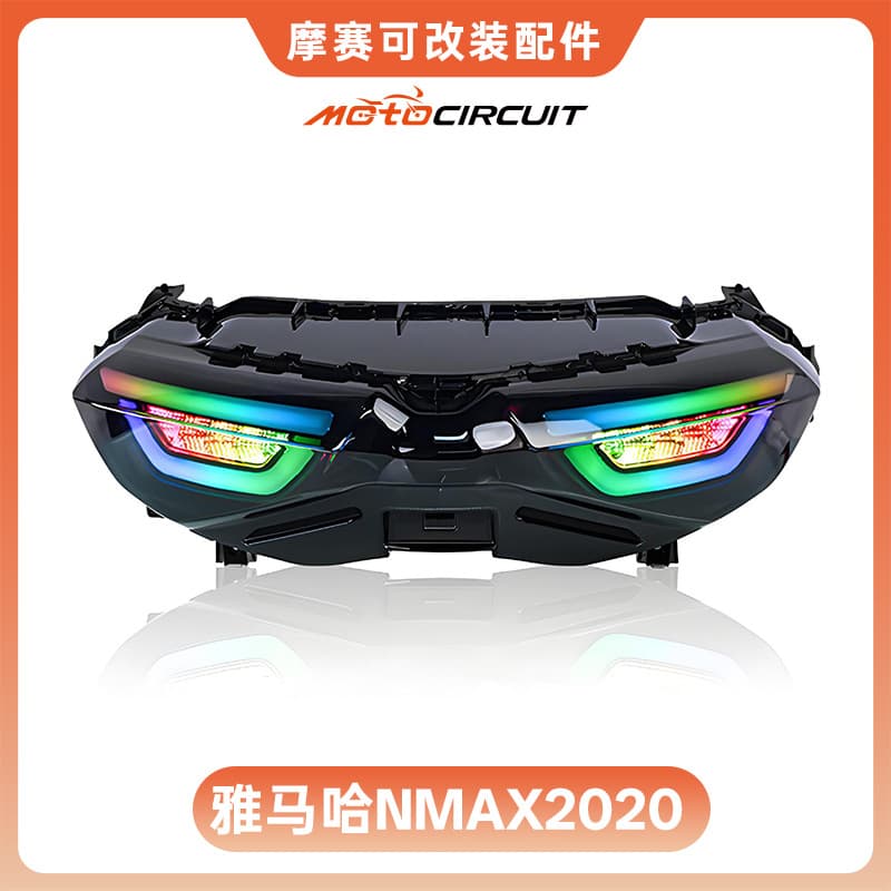 Hot Selling Southeast Asia Wholesale Motorcycle Modified RGB Rear Tail Light for YAMAHA New 2020 NMAX155