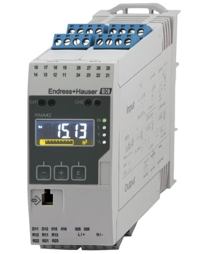 German E+H Process Transmitter with Control Unit RMA42-AAD