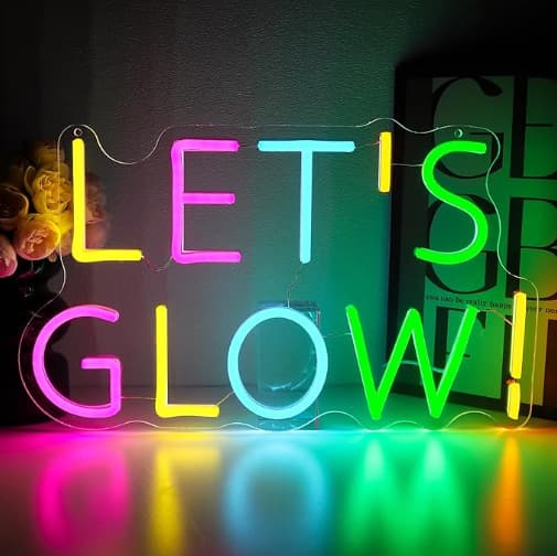 LED Neon Light Game Decoration, Perforated Board Atmosphere Light, E-Sports Room Wall Background, Internet Celebrity Setup