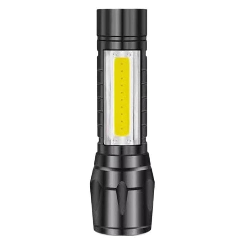 Mini Trumpet Flashlight Strong Light USB Rechargeable Small Portable Outdoor Ultra-Bright Long-Range Home Emergency Light