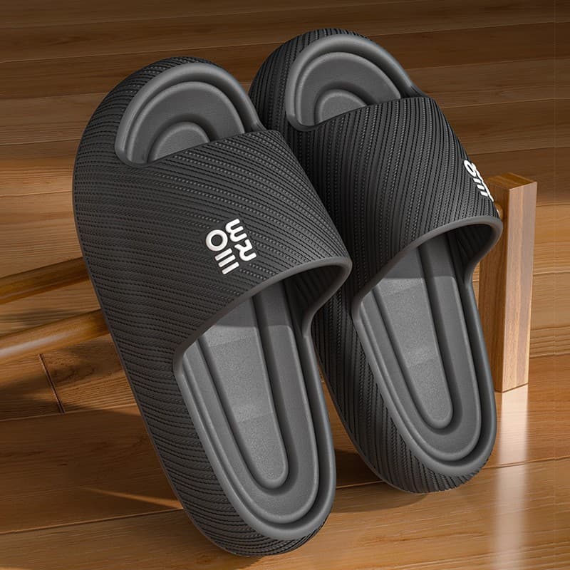 Women's Summer Slippers 2024 Home Indoor Bathroom Non-slip Quiet Couple Men's Sandals and Slippers