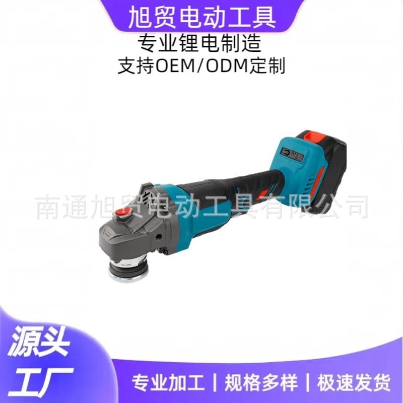 Foreign Trade Cross-Border 125 Brushless Lithium Electric Angle Grinder Wireless Portable Electric Polisher Grinder Household Cutter