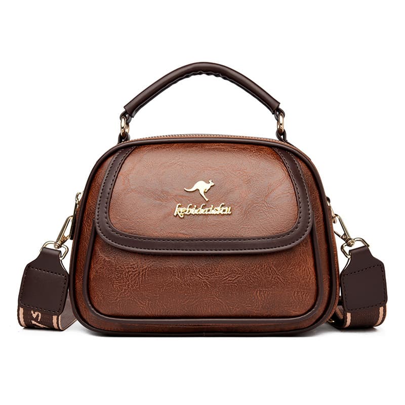 Cross-border Premium Printed Small Square Bag for Mom or Girlfriend Fashion Trendy Shoulder Bag Versatile for Shopping