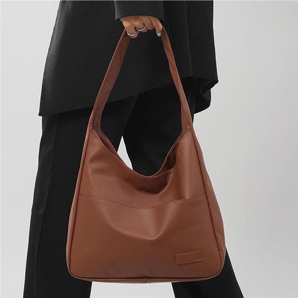 Large Capacity Retro Bag for Women 2025 New Tote Bag Women's Single Shoulder Bag Casual Simple Bag Cross-border Wholesale