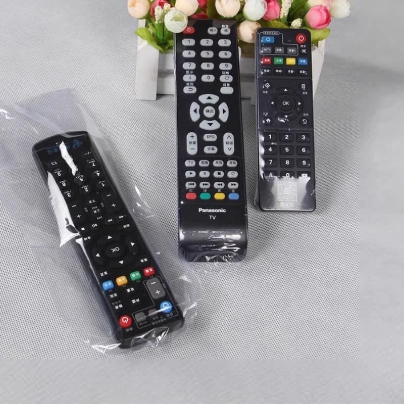 Factory Wholesale TV Remote Control Protective Film Heat Shrink Universal Type Shrink Wrap Home Protective Dust Bag