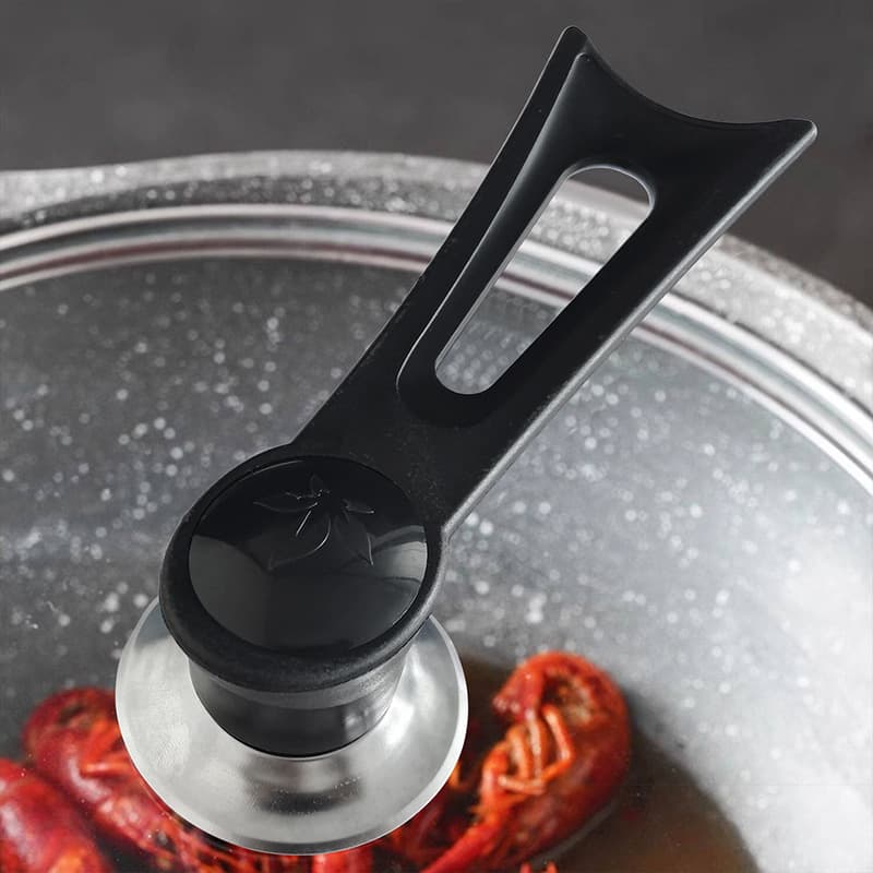 Vertical pot lid handle anti-scalding glass lid bakelite handle universal pot lid top bead pot lid accessory handle
