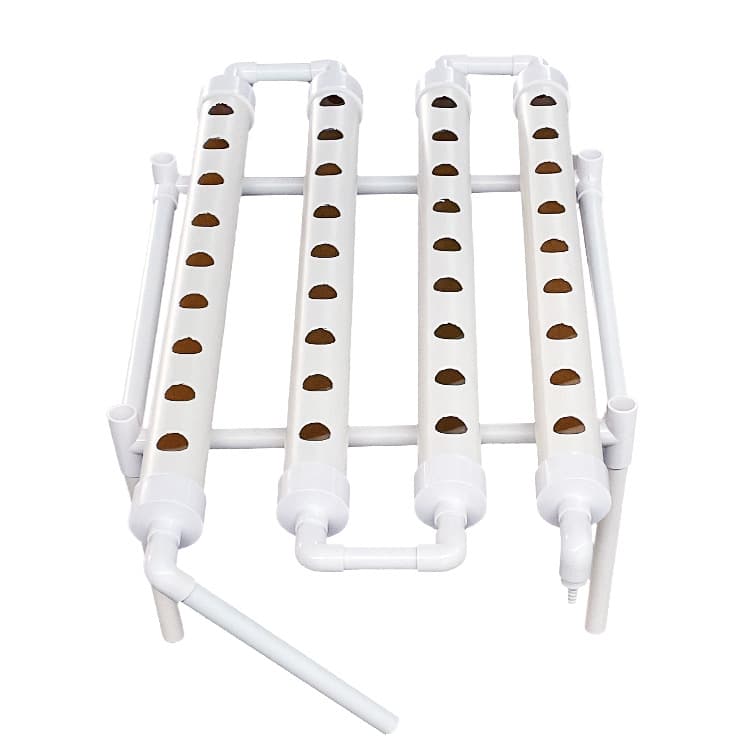 Hydroponic System Flat-Layout Pipe Vegetable Planter Balcony Soilless Cultivation Equipment Automated Hydroponic Vegetable Growing Rack
