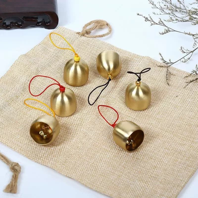 Wind chimes and accessories, brass bells with hammers, small metal bells, DIY wind chime materials, Christmas bell manufacturers 1