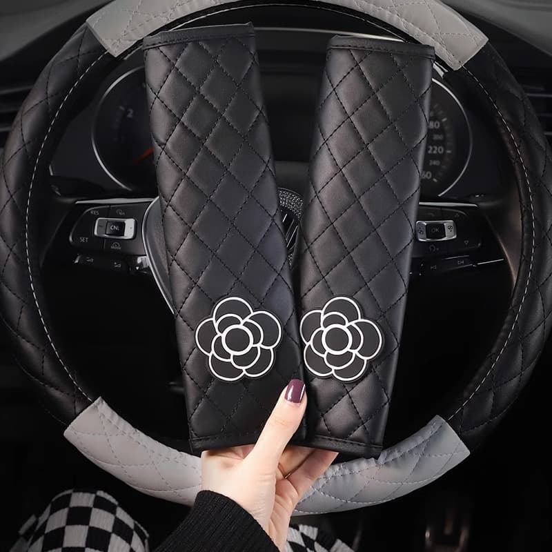 Car Seat Belt Shoulder Cover Seat Streak Protection Cover Internet Celebrity Car Safety Belt All Seasons Universal Interior Supplies