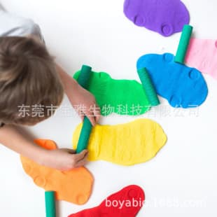 Custom Children's Toy Squishy Clay Set for Export, Multicolor Scented Soft Clay, Color Clay Soap, Squishy Clay Soap