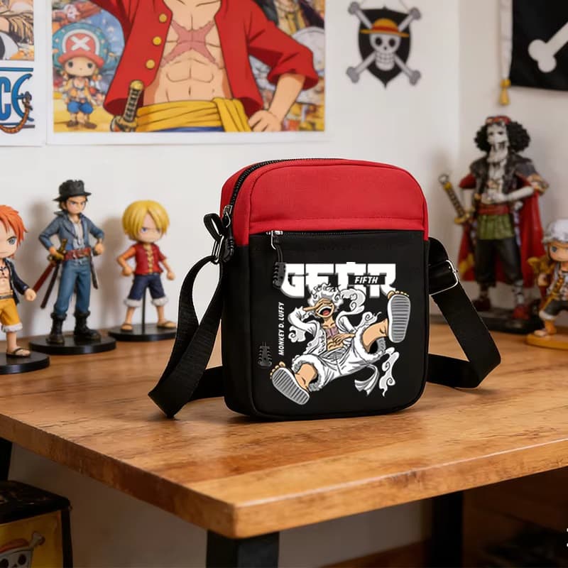 Cross-border Amazon Direct Supply Japanese Cartoon Pattern One Piece Print Backpack for Teenagers and Children School Bag