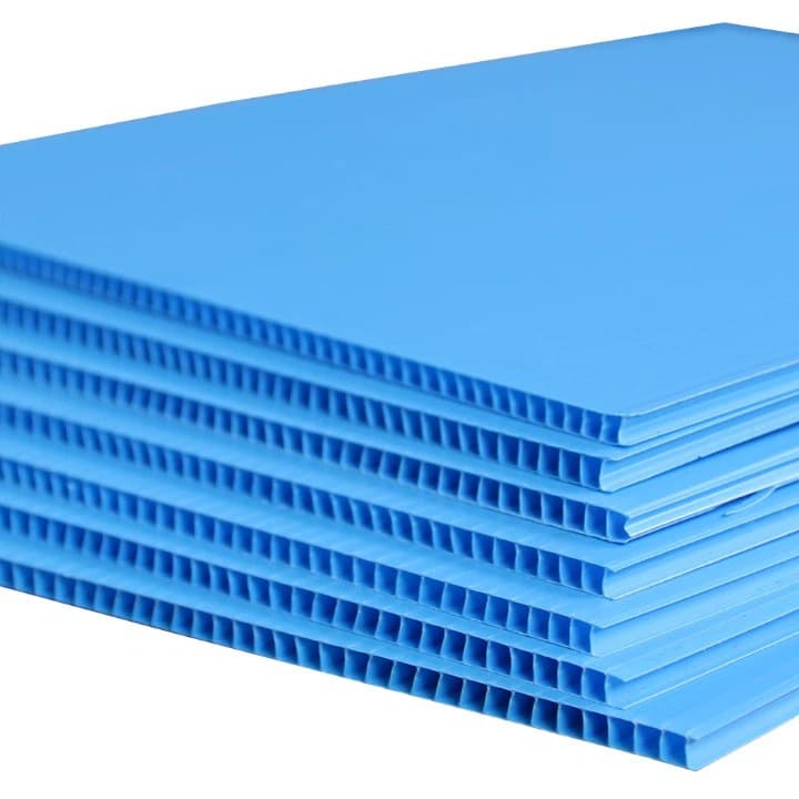 Multi-Color PP Corrugated Plastic Sheets, Polypropylene Material for Backing Panels