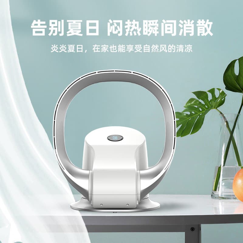 Manufacturer Kazi floor-standing remote control folding wall-mounted oscillating low-noise energy-saving circulating fan tower fan bladeless fan