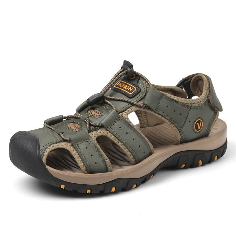 2026 Single Style Travel Foreign Trade Wholesale Large Size Sports Summer Drop Shipping Large Size Sandals Cross-Border Outdoor Beach Men's Shoes