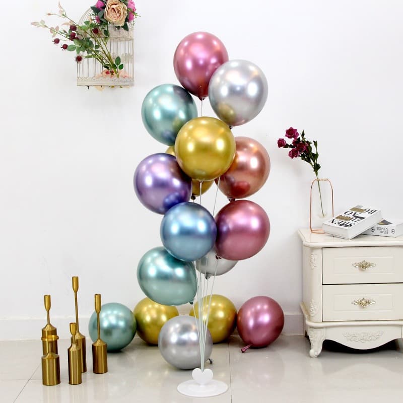 New Road Sign Floor Float Display Stand Set Wedding Birthday Party Decoration Prop Tall Balloon Table Float Drop Shipping
