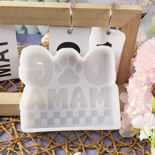 Z0144 Dog Mother Aroma Mold Crystal Resin Silicone Mold DIY Decorative Silicone Mold
