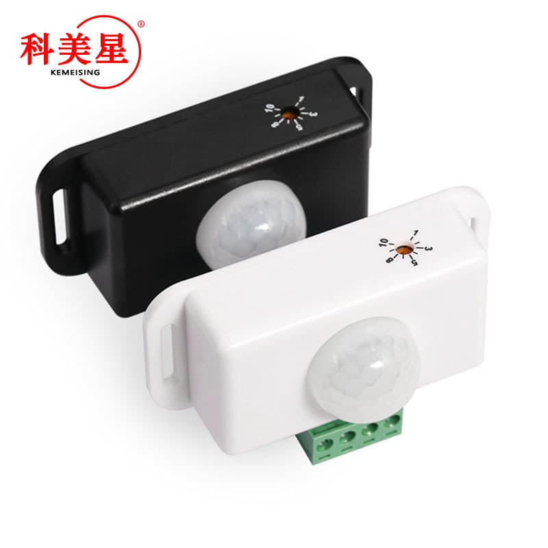 Infrared Human Body Sensor, Wide Voltage 12-24V for Wardrobe LED Strip Light with Infrared Induction Switch