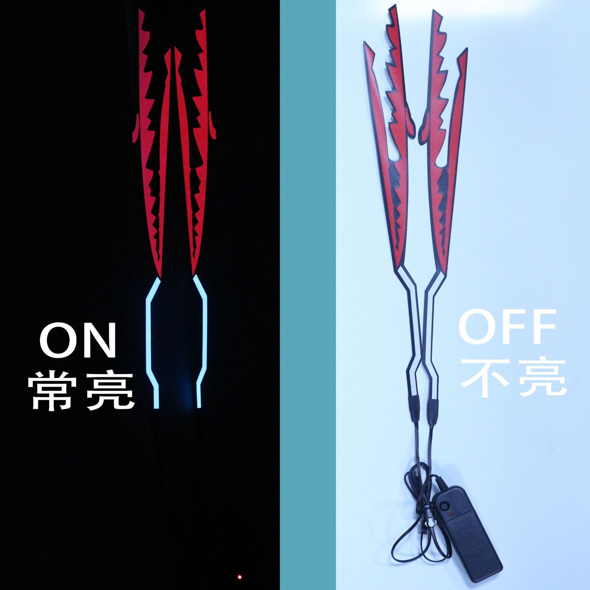 Motorcycle helmet cold light strip decoration, adhesive light strip, vehicle light luminous fluorescent, cross-border hot selling iridescent