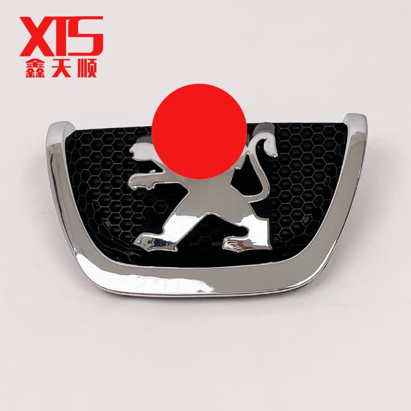 Compatible with Dongfeng Peugeot 207 Front Grille Lion Badge Front Emblem Model Badge 7810X4 Front Face