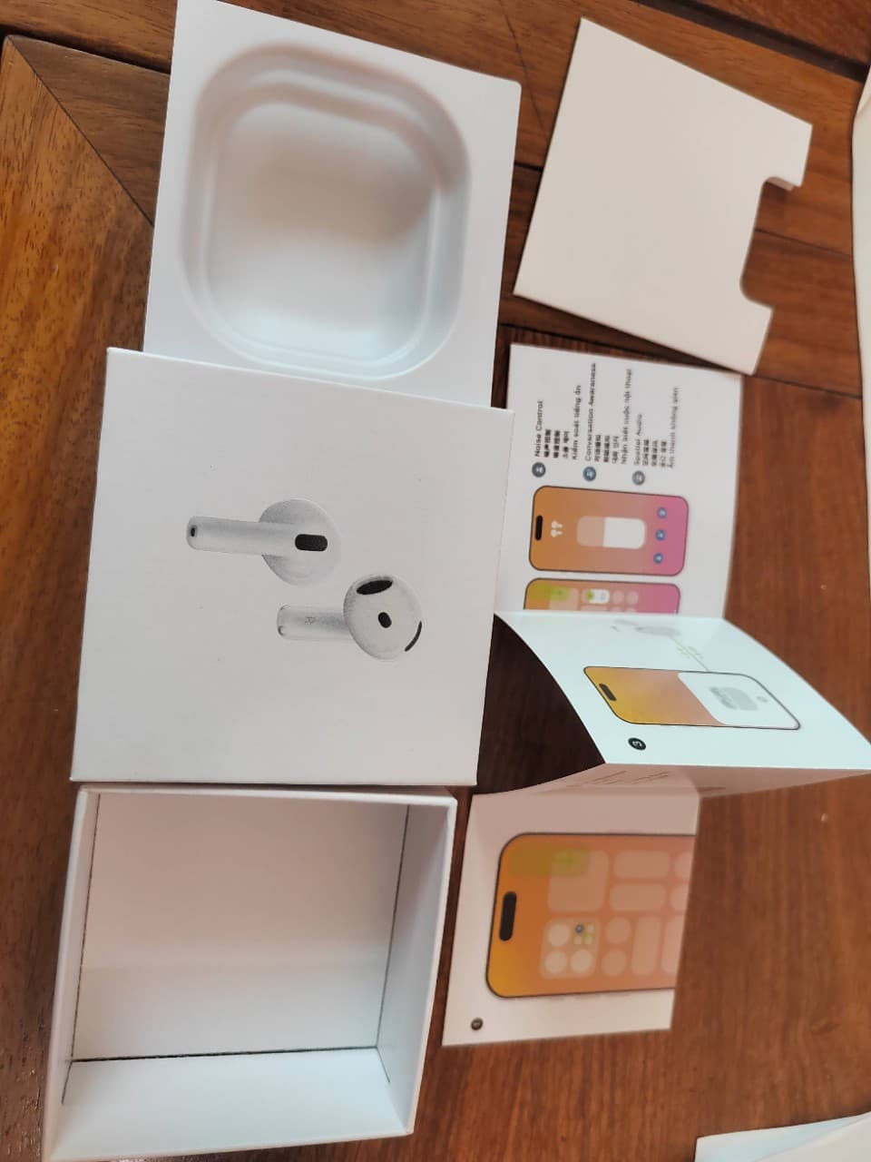 AirPods 4 (with Active Noise Cancellation) 7th Generation Earphone Packaging New 4th Generation Xiaoqi Apple Earphones Foreign Trade Stock