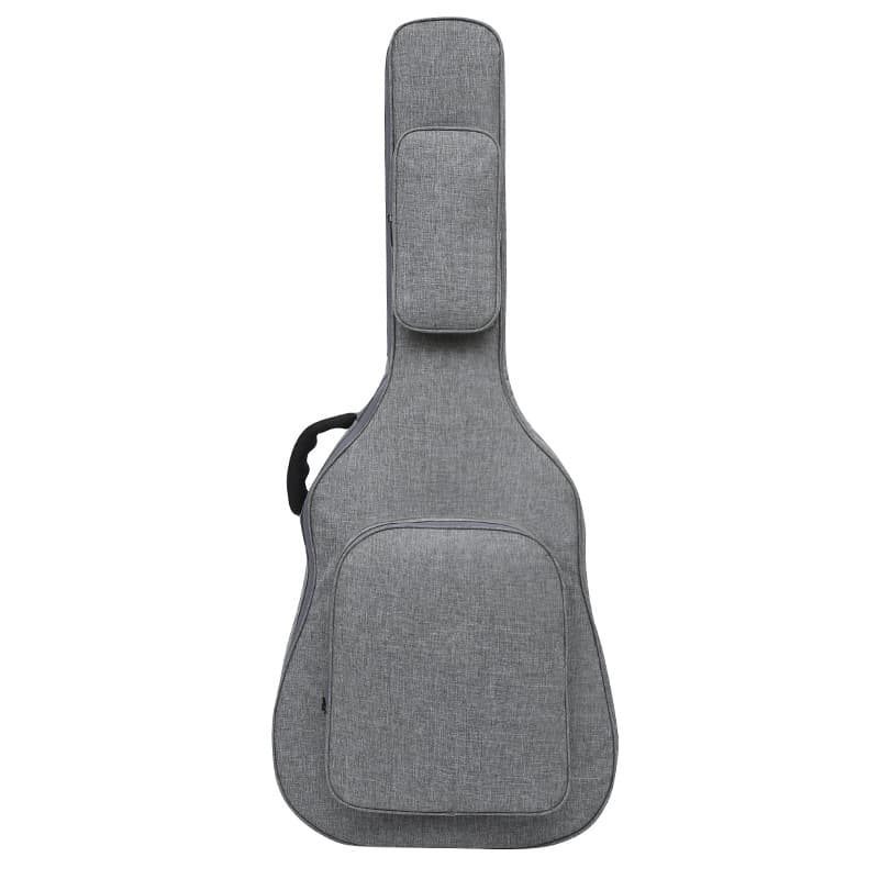 12MM Thick Water-Resistant Oxford Fabric 41 Inch Folk Guitar Bag, Printed Logo, Double-Shoulder/Hand Carry