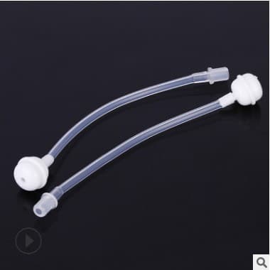 Silicone straw, hose + connecting buckle + gravity ball, children's straw cup, bottle converter, water cup accessories, straw